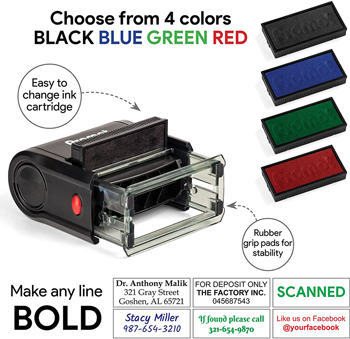 Custom stamp with your name